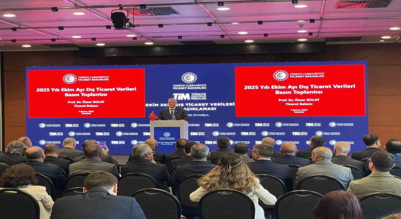Ticaret Bakanı Bolat: 2025 yılı Ekim ayında ihracatımız yüzde 2,3 artışla 24 milyar dolar olarak gerçekleşti