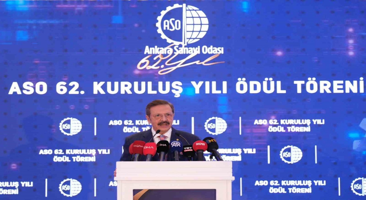 TOBB Başkanı Hisarcıklıoğlu: ASO, hayata geçirdiği projelerle çalışmalarla Ankaranın marka değerini arttırıyor