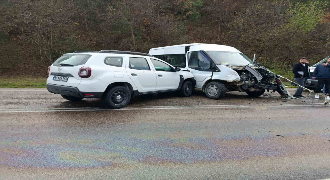 Tokatta zincirleme kaza: 9 yaralı