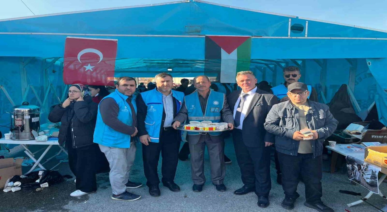 Tomarzada Gazze için hayır panayırı yapıldı