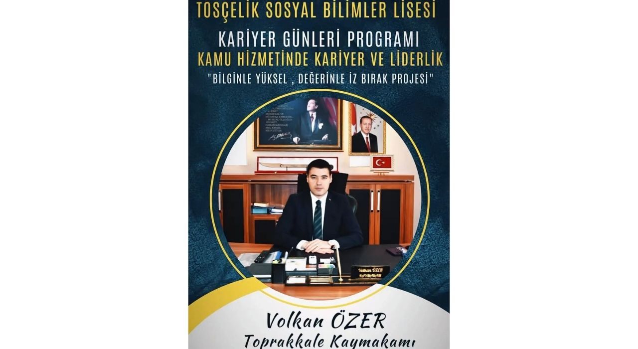 Tosçelik SBL’de Kariyer Günlerinin İlk Konuğu Kaymakam Özer