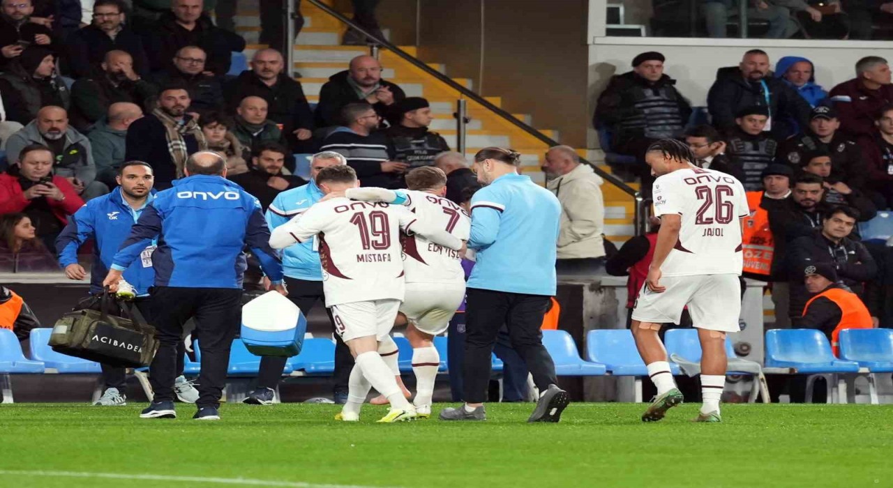 Trabzonsporda Edin Visca sakatlandı