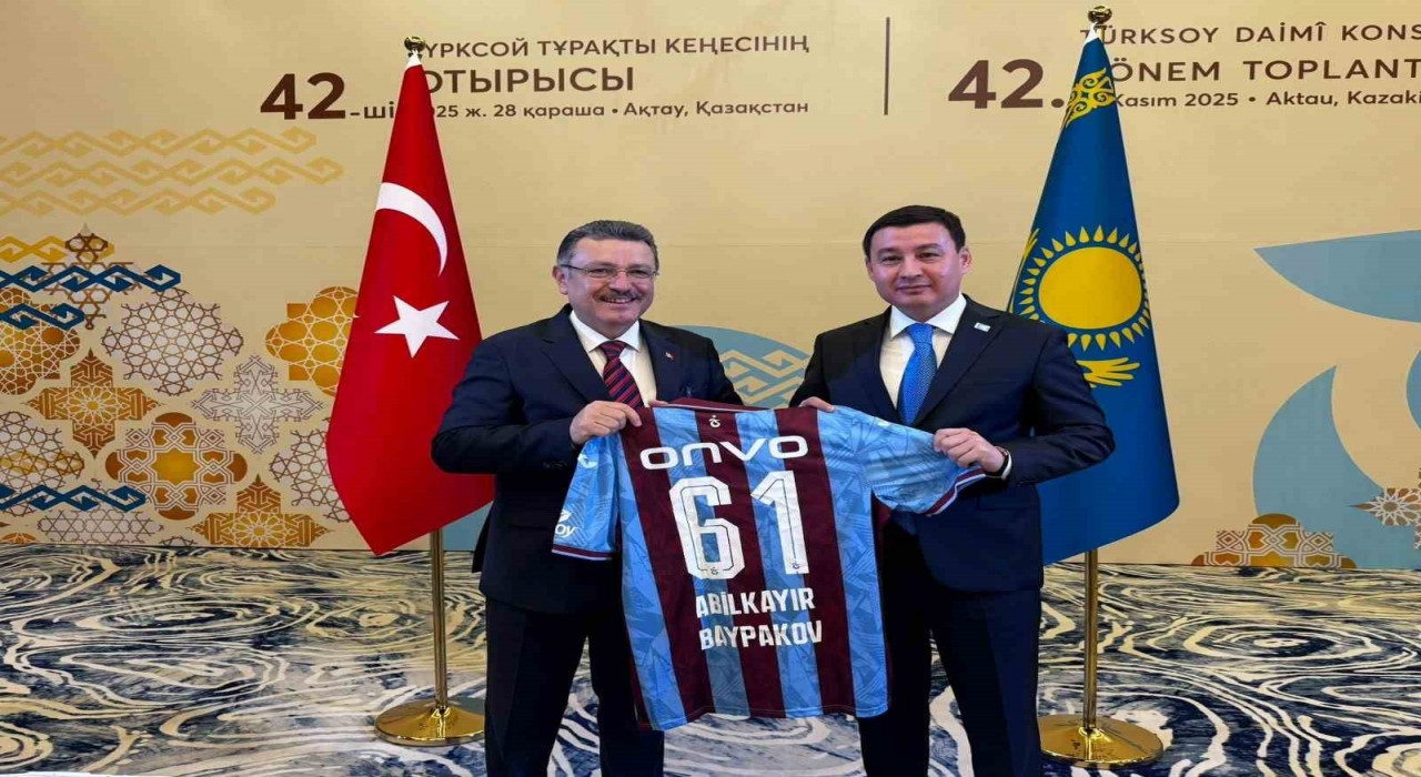 Trabzonun yeni kardeşi Aktau oldu