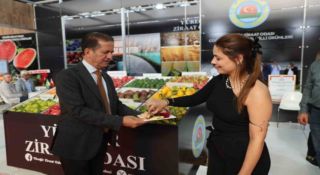 Tropikleşen Çukurovanın ürünleri sergilendi