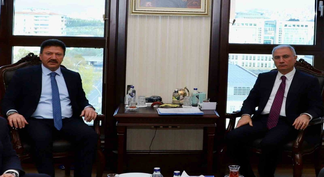 TŞOF Genel Başkanı Yiğiner, AK Parti Genel Başkan Vekili Alaya ulaşım esnafının sorunlarını iletti