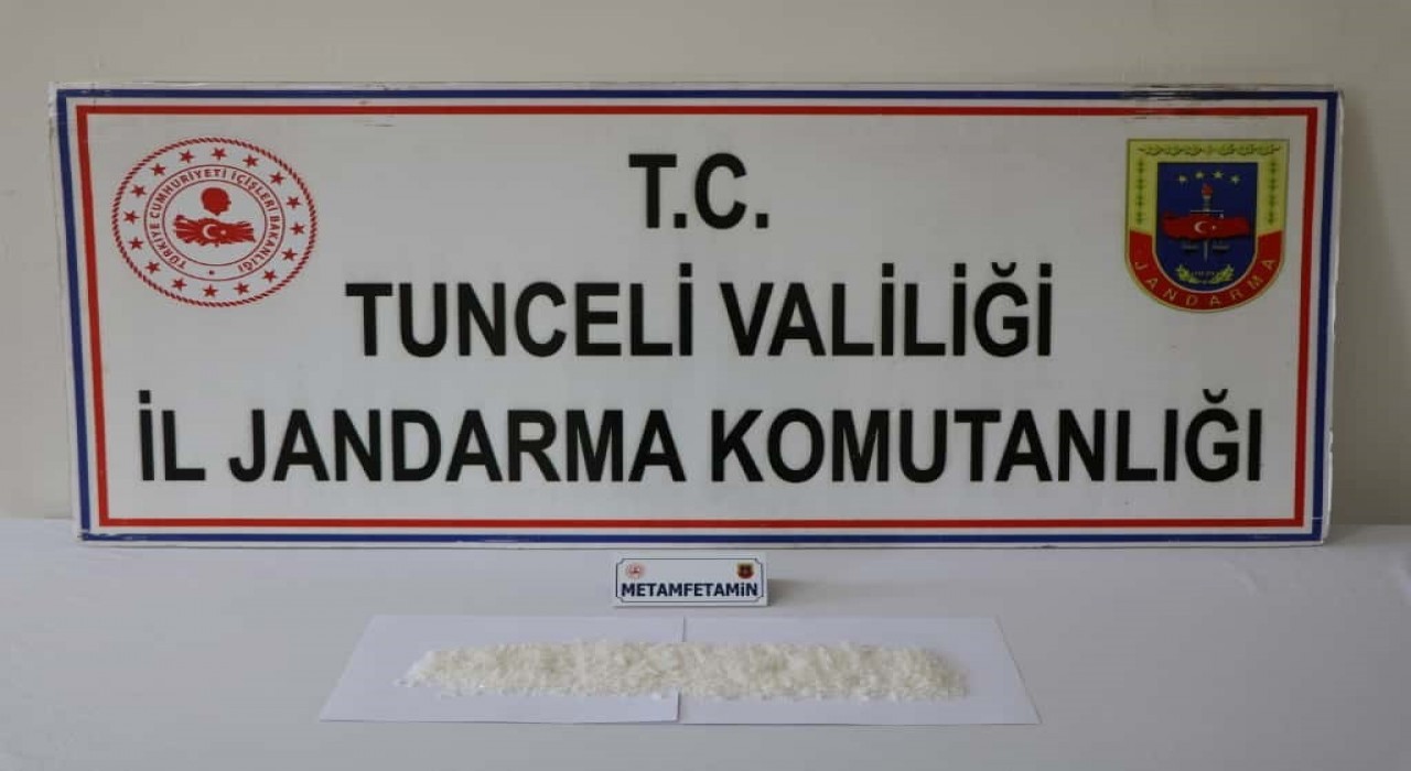 Tuncelide metamfetamin operasyonu: 3 bin içimlik uyuşturucu ele geçirildi