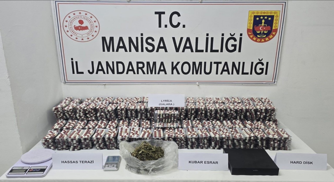 Turgutluda jandarmadan zehir tacirine baskın