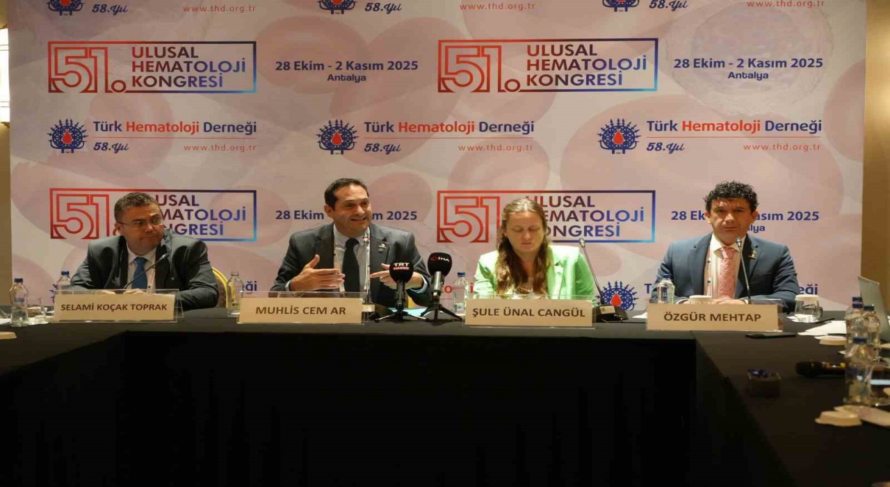 Türk Hematoloji Derneği Başkanı Prof. Dr. Ar: Ulusal veri tabanları dünyaya referans oluyor