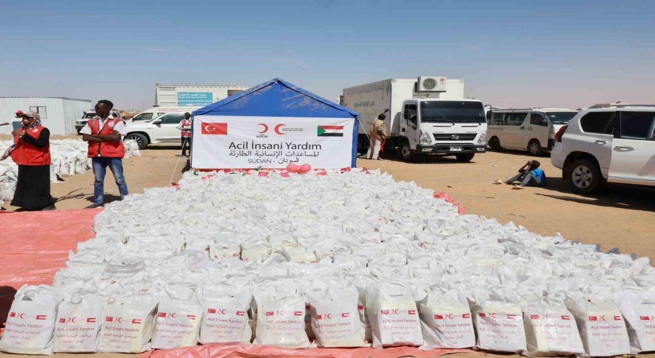 Türk Kızılaydan Sudana yardım eli