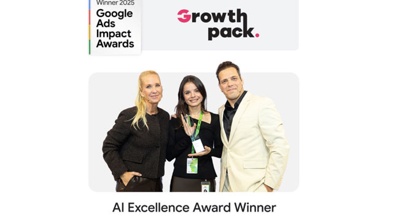 Türkiye’den GrowthPack’e Google Ads Impact Awards 2025’te Büyük Ödül