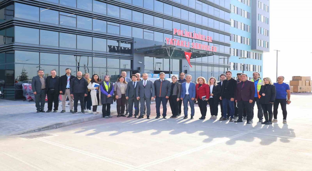 Türkiyenin 21. şehir hastanesi için son hazırlıklar sürüyor