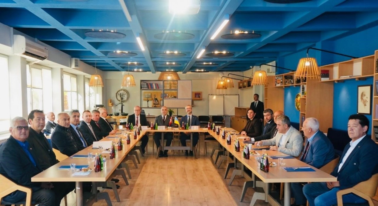 Ukrayna Büyükelçisinden ESOya iş birliği ziyareti