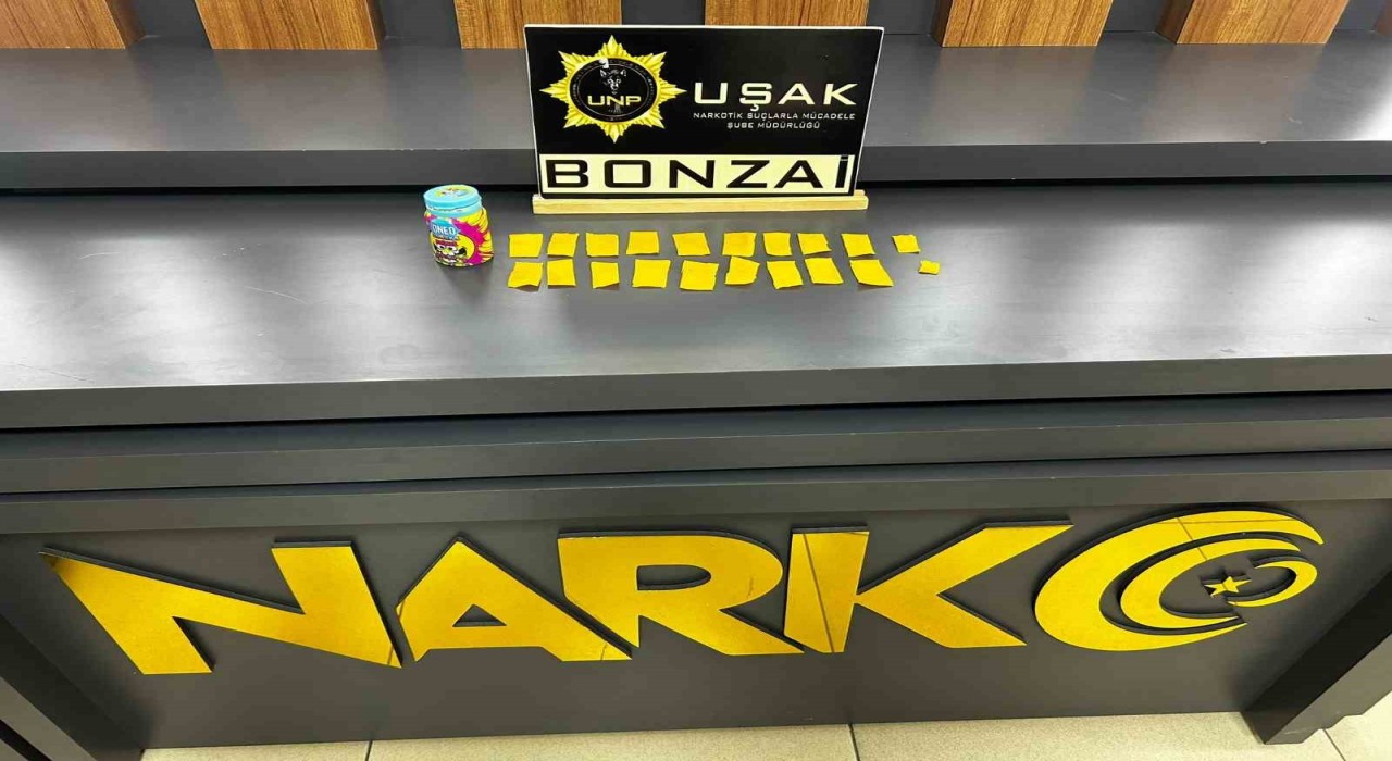Uşakta çok sayıda uyuşturucu madde ele geçirildi