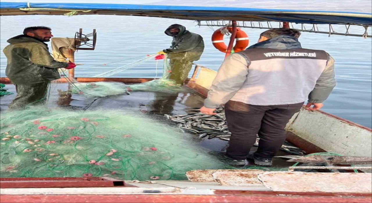 Van Gölünde balıkçılık denetimi yapıldı