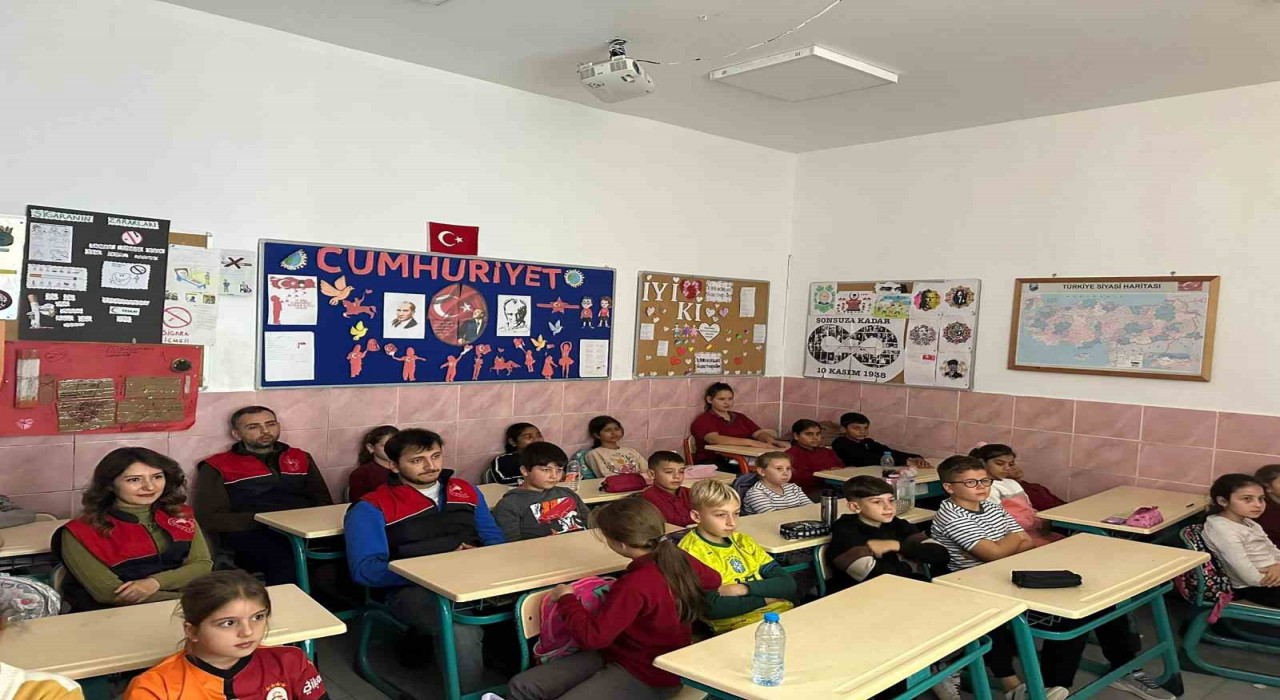 Vizede ilkokul öğrencilere su verimliliği, gıda israfı ve beslenme eğitimi