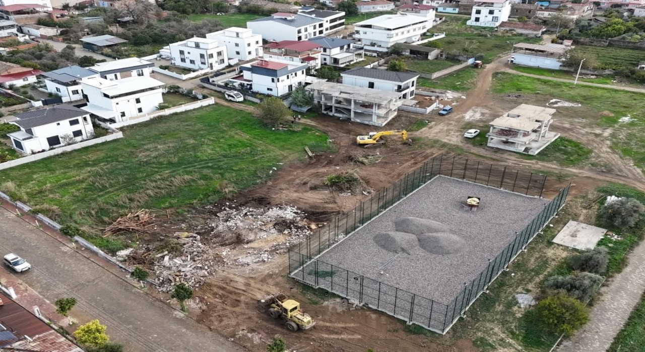 Yenipazarda alt yapı çalışmaları devam ediyor