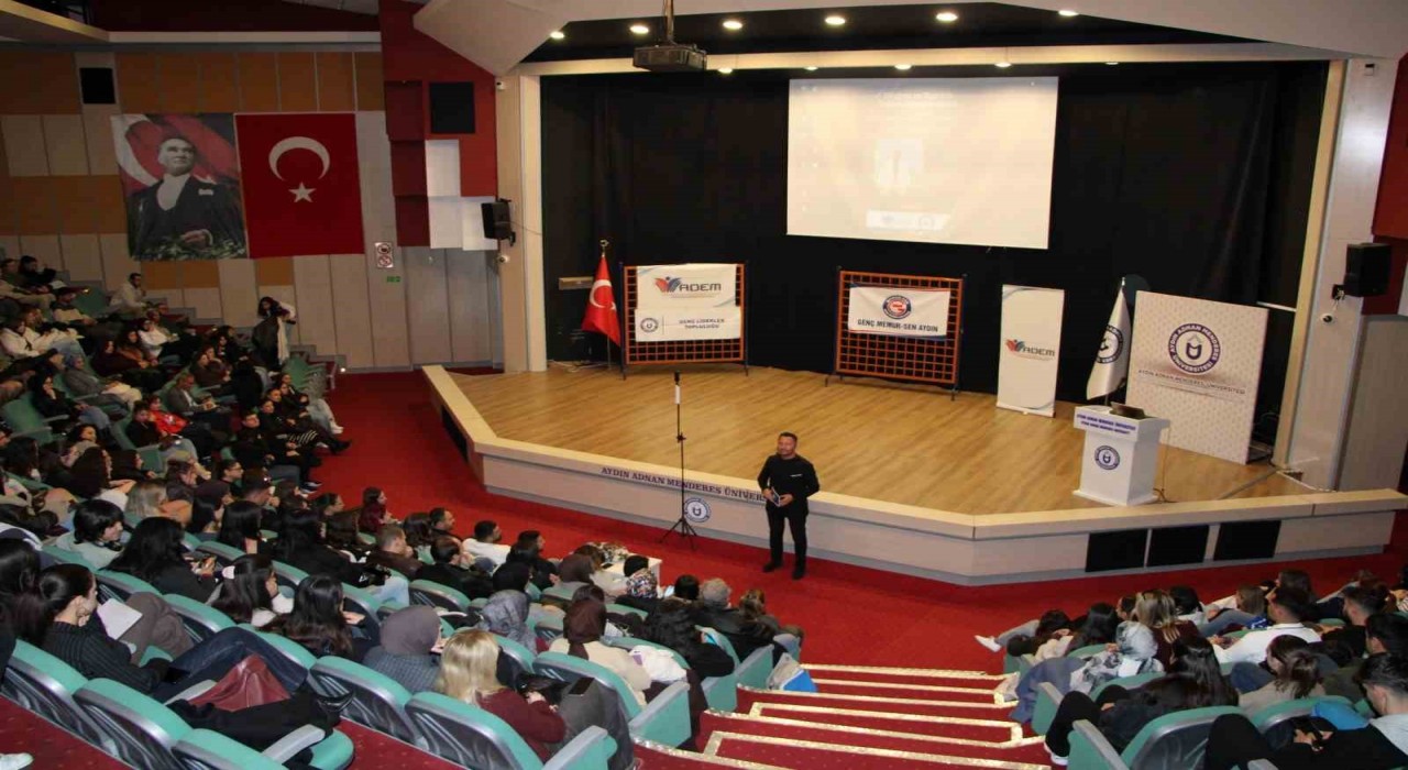 ADÜde Diksiyon ve Topluluk Önünde Konuşma Sanatı etkinliği gerçekleşti