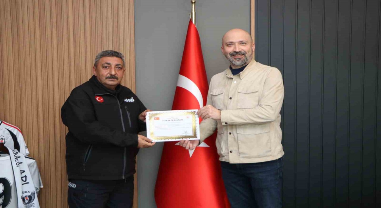 AFAD Aydın İl Müdürü Yalçın, Başkan Arıkanla görüştü