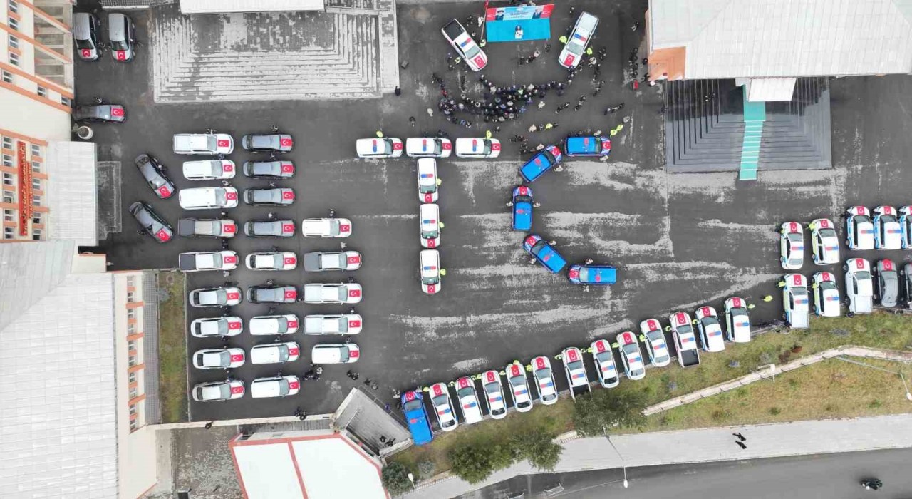 Ağrıda güvenlik güçlerine 85 yeni araç teslim edildi