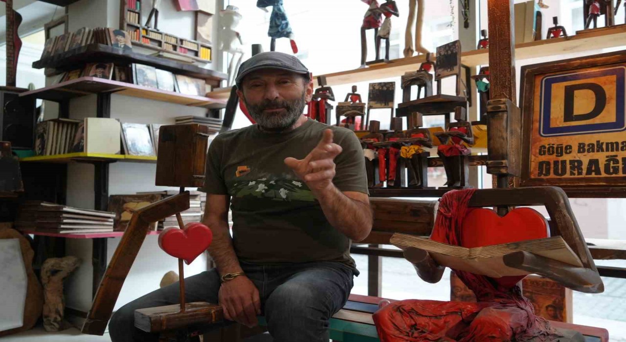 Ailesindeki ve kendisindeki kalp hastalığı ona ilham oldu: Tahta Yürek doğdu