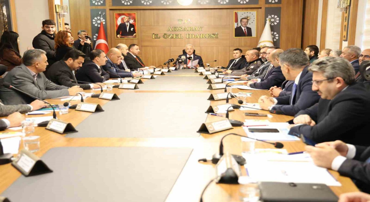 Aksarayda bin 100 personel kış tedbiri görevine hazır