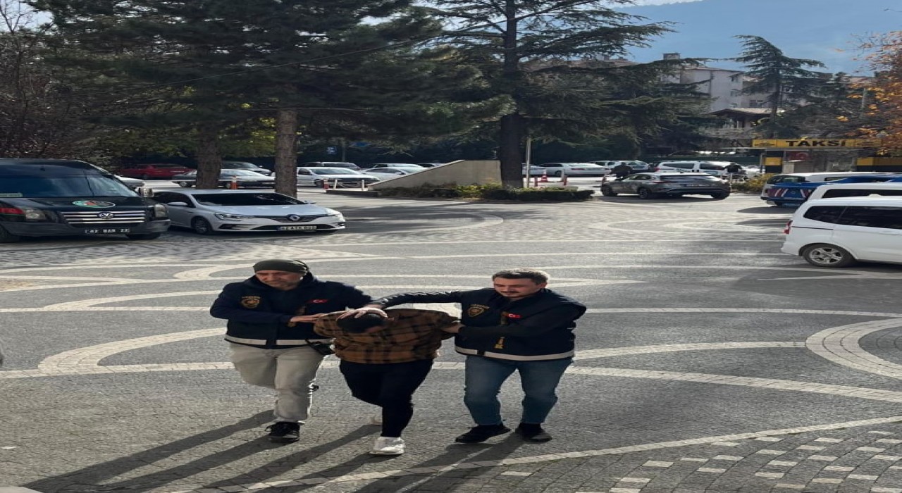 Akşehirde uyuşturucu operasyonu: 1 tutuklama