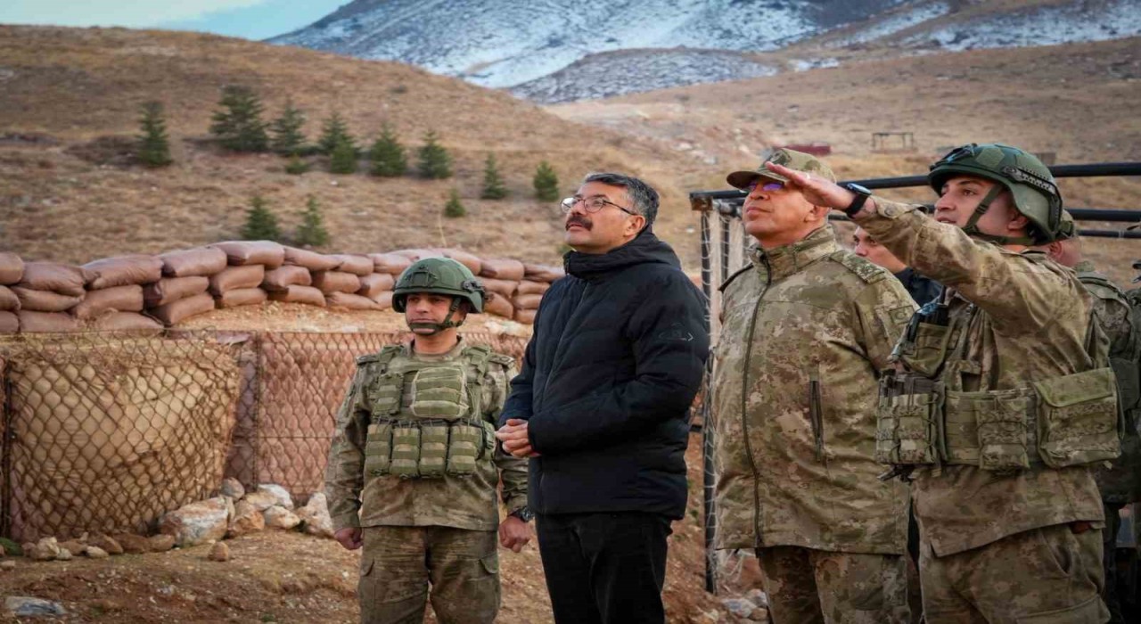 Aktütün Karakoluna üst düzey ziyaret