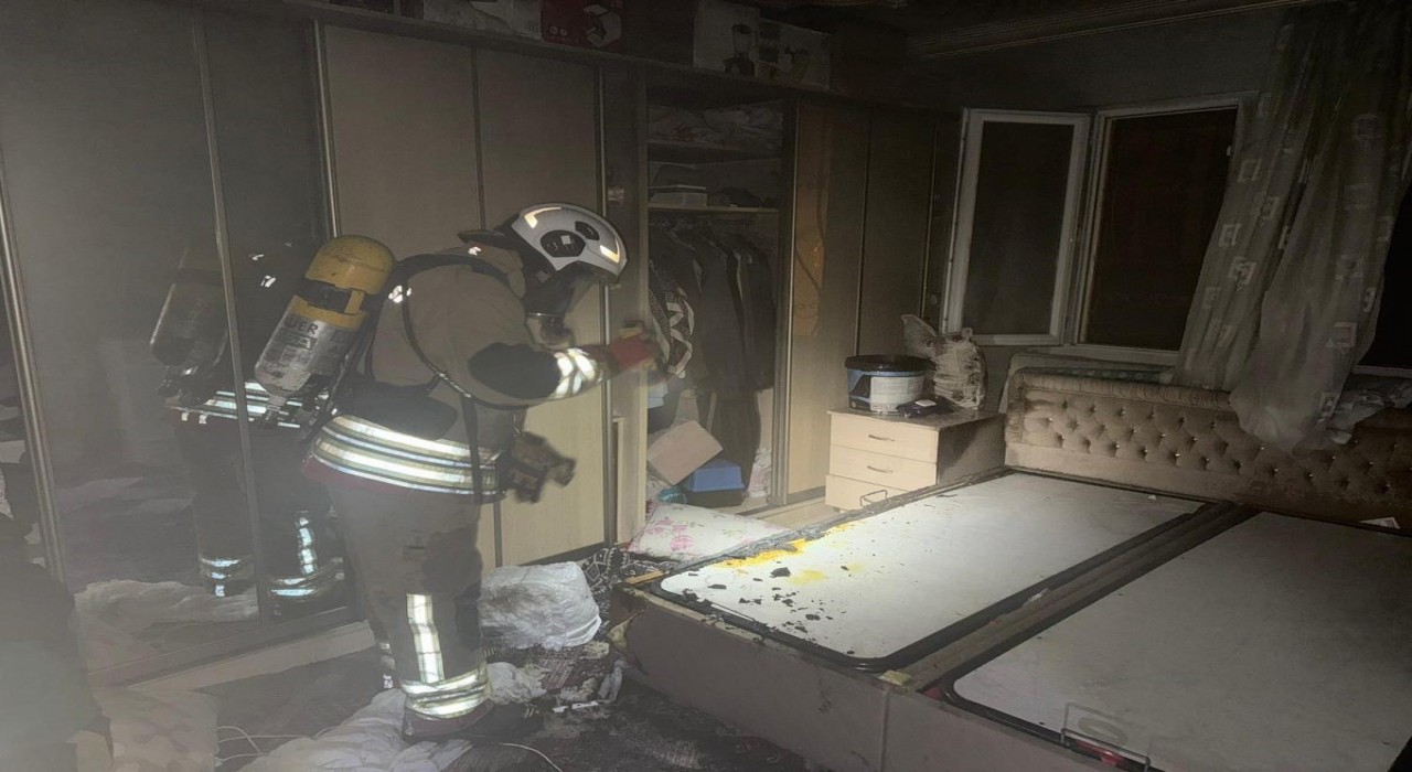 Antakyada ev yangını