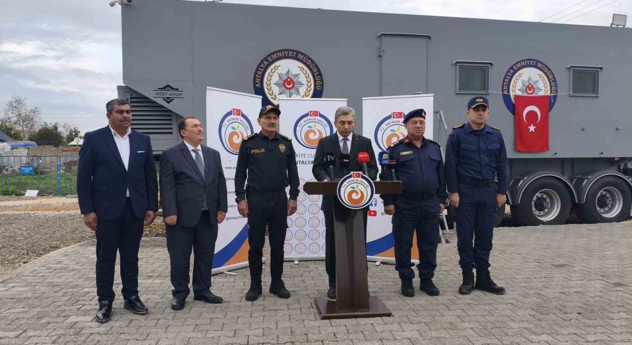 Antalya Valisi Hulusi Şahin: Uyuşturucuya talep olduğu müddetçe her zaman arz filizlenir