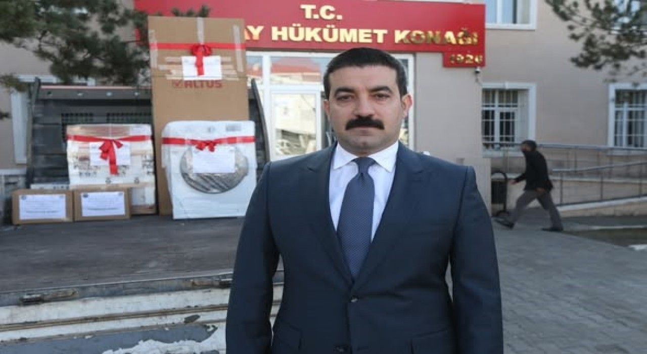 Arpaçay Kaymakamlığından yeni evlenenlere beyaz eşya desteği