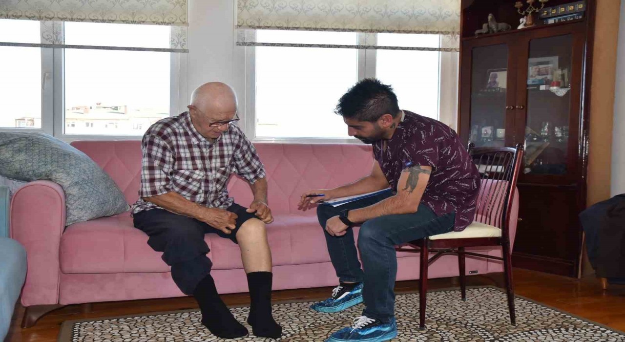 Atakumda 225 aileye evde bakım desteği