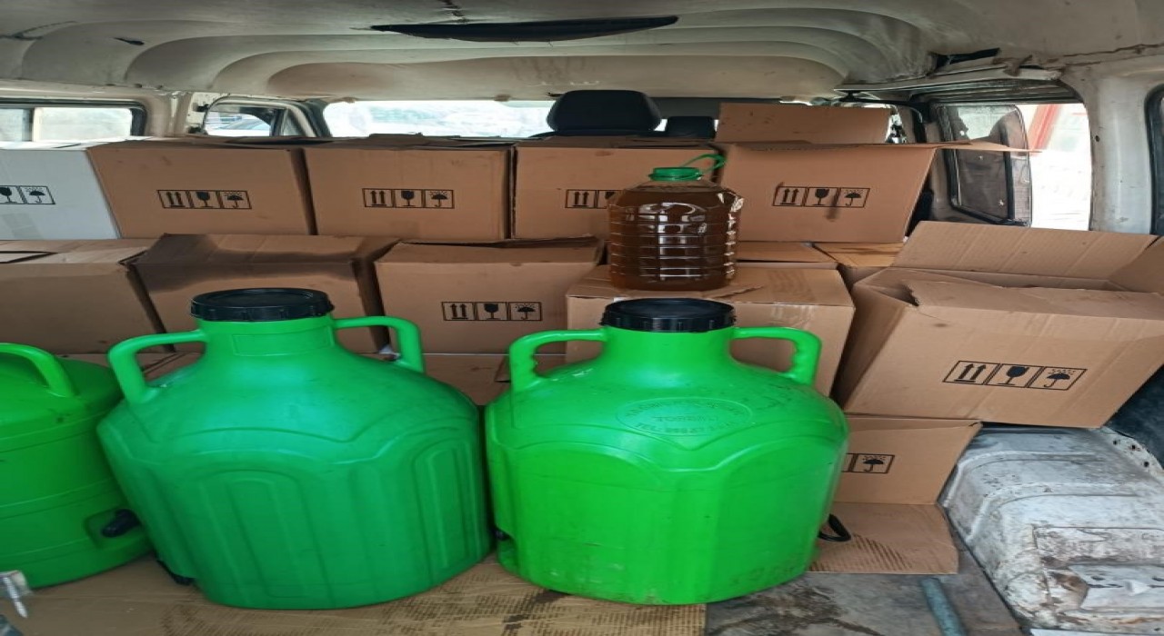 Aydında bin 300 litre tağşiş yağ ele geçirildi