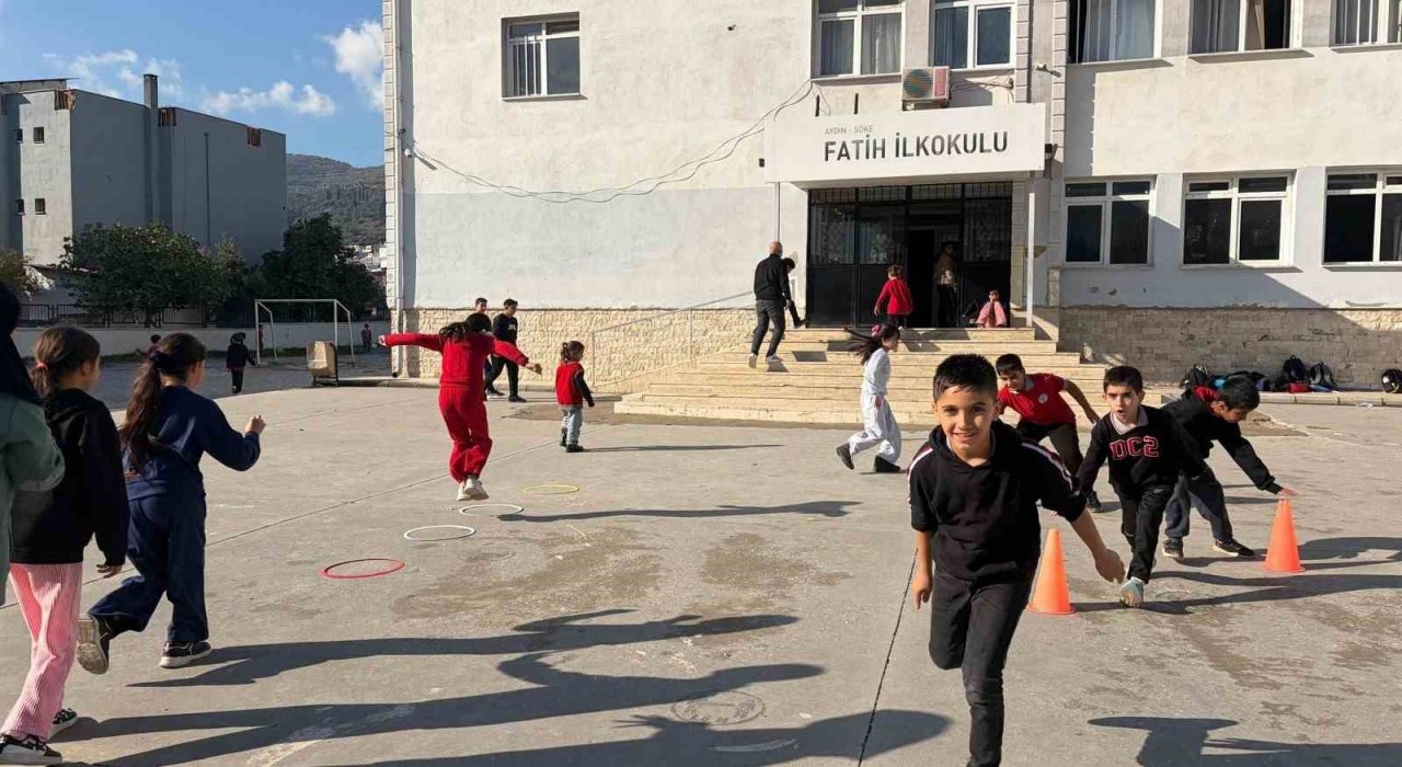 Aydında çocuklara erken yaşta spor kültürü aşılanıyor