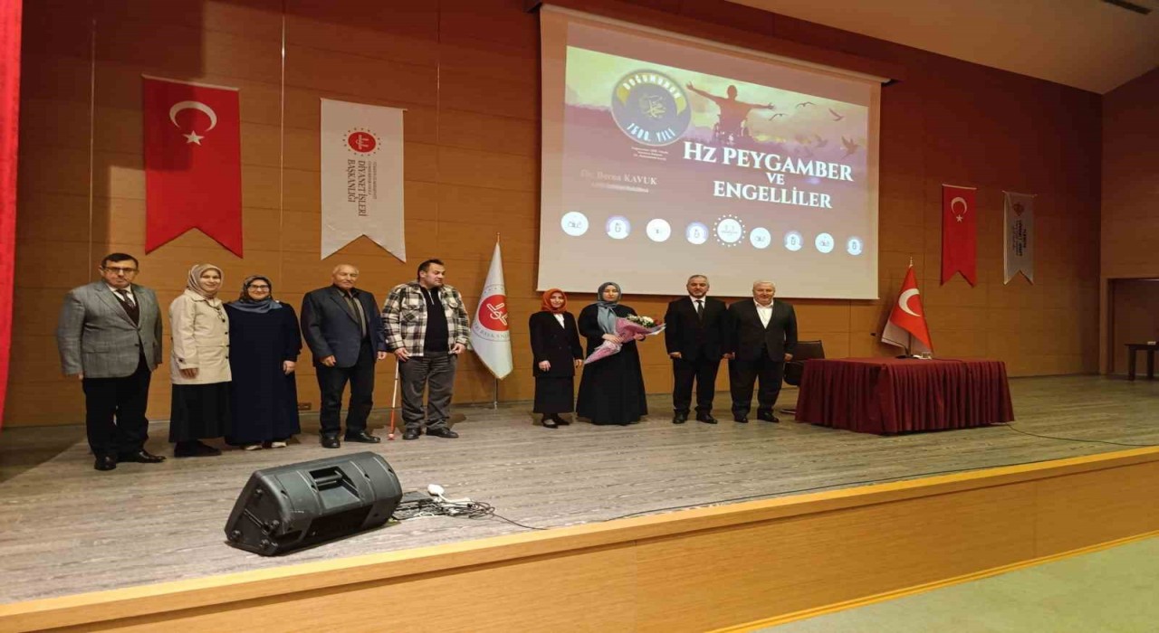Aydında Peygamberimiz ve Engelliler konferansı düzenlendi