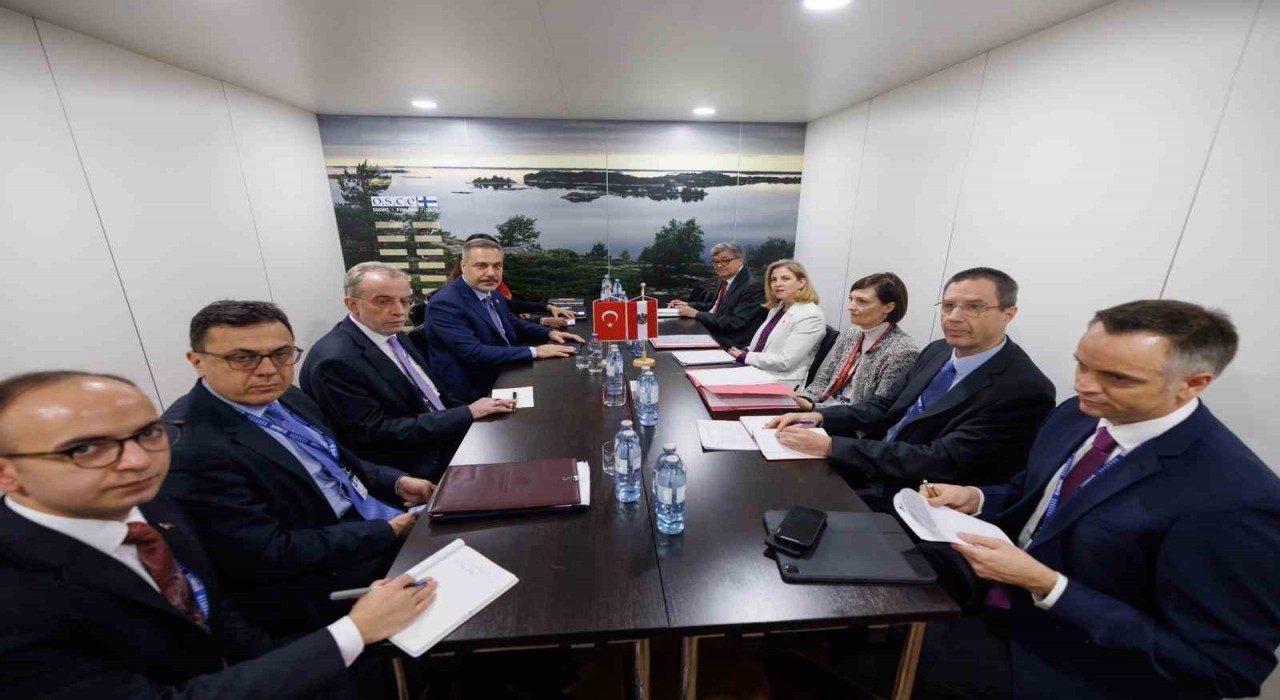 Bakan Fidan, Avusturyalı mevkidaşı Meinl-Reisinger ile görüştü