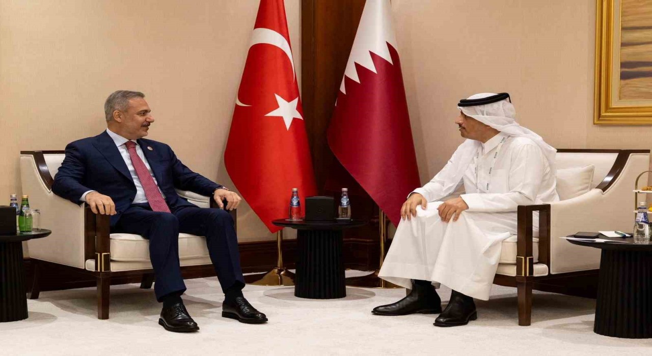 Bakan Fidan, Katarlı mevkidaşı Al Thani ile görüştü