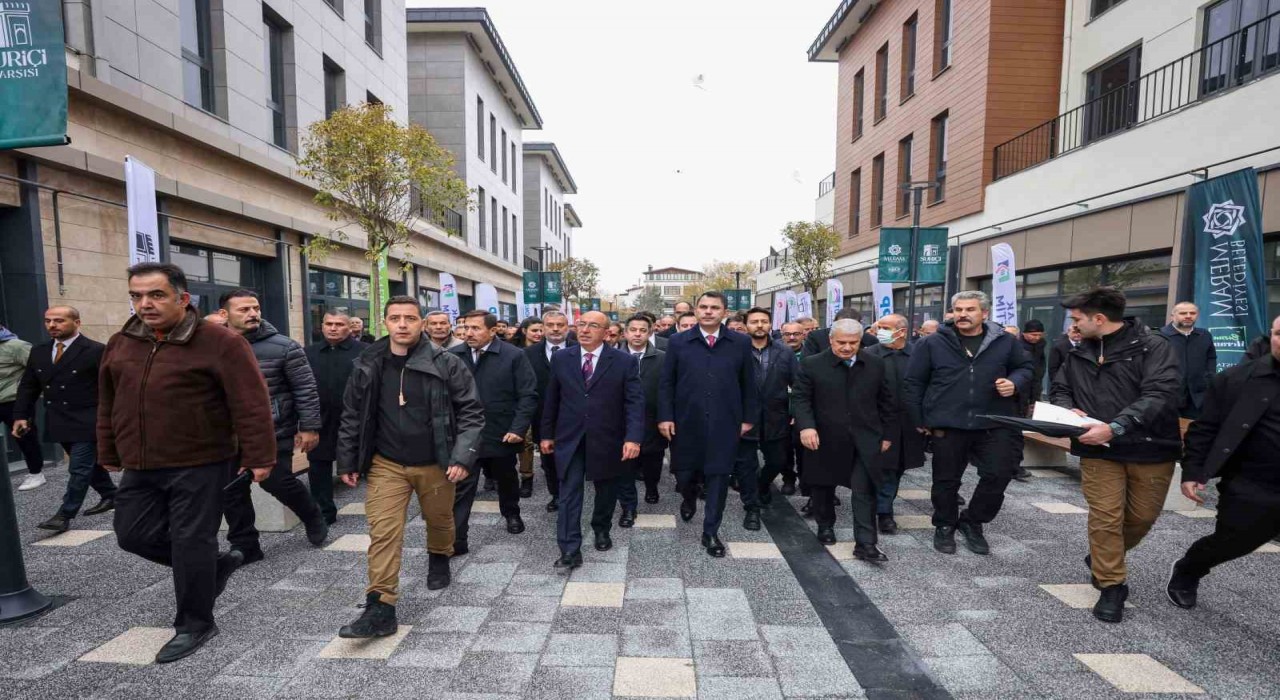 Bakan Kurum, Suriçi Çarşısı birinci etabın açılışını yaptı: Bu proje bir vizyon eseridir, bir medeniyet iddiasıdır