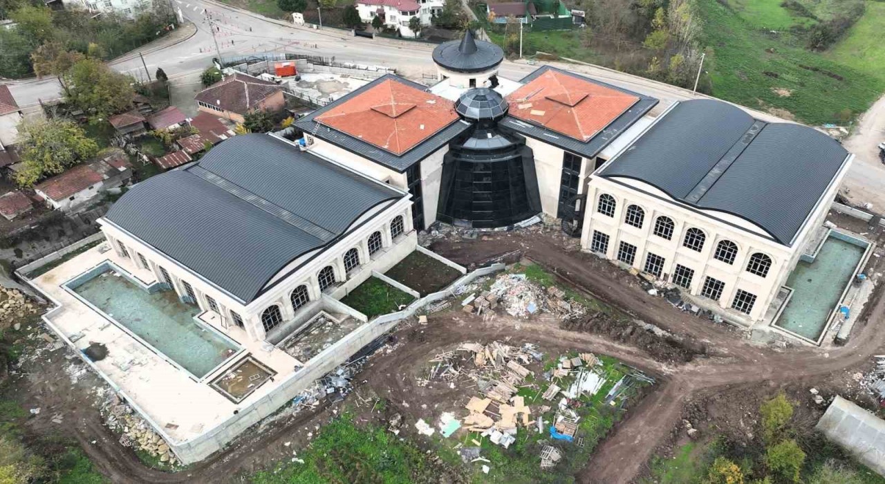 Başiskele Yeniköy Termal Tesisi açılış için gün sayıyor