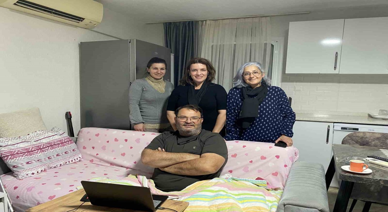 Başkan Akından, Suat Salgına geçmiş olsun ziyareti