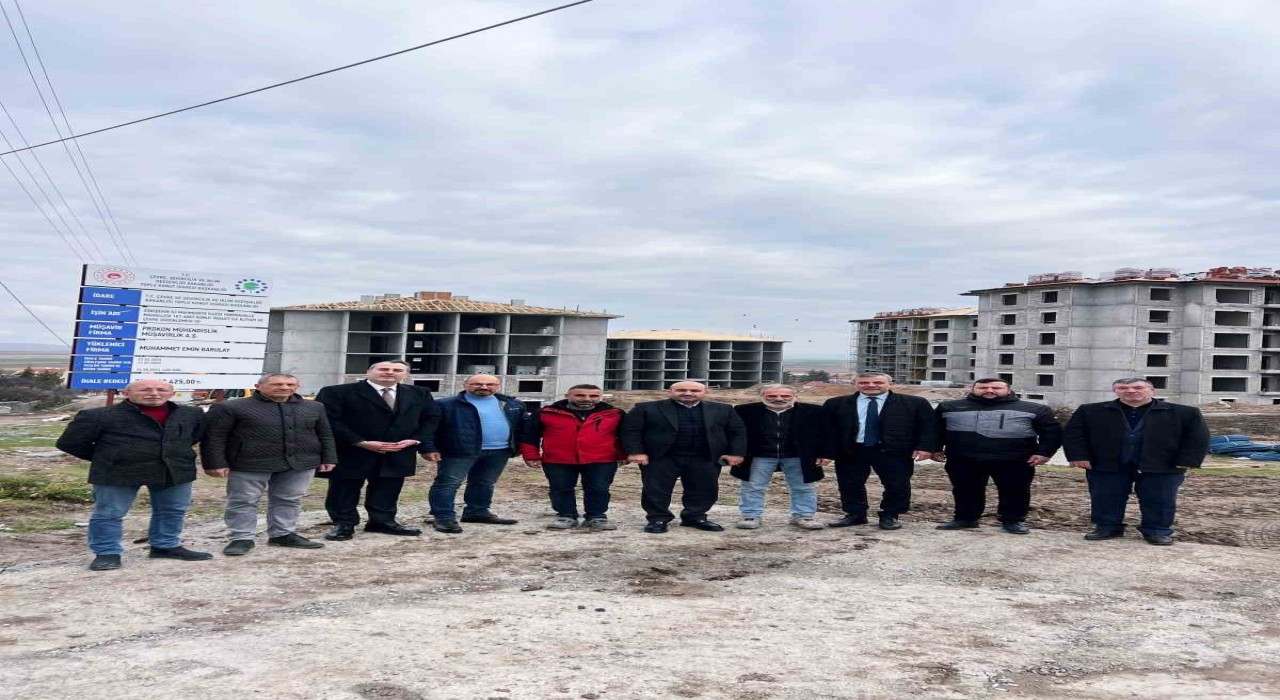 Başkan Albayrak, TOKİ çalışmalarını yerinde inceledi