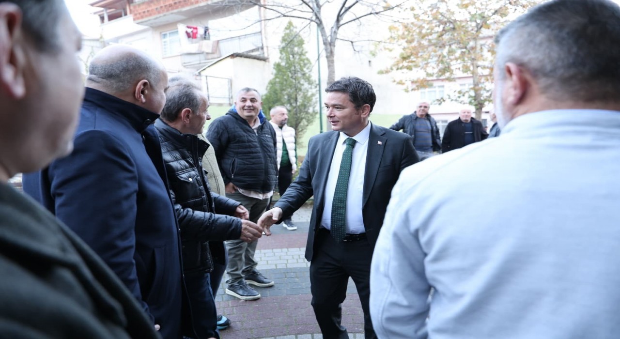 Başkan Aydın: Bursaya 24 saat hizmet çabasındayız