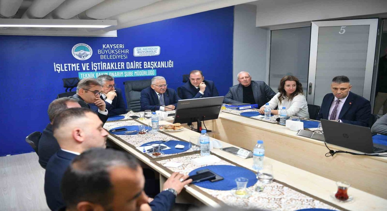 Başkan Büyükkılıçtan teknik buluşma