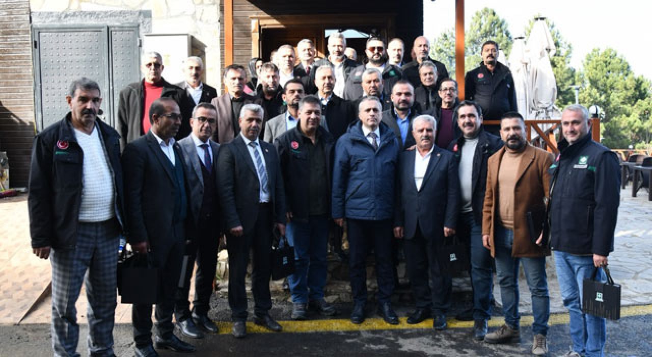 Başkan Çenet Muhtarlarla Zorkun’da Bir Araya Geldi