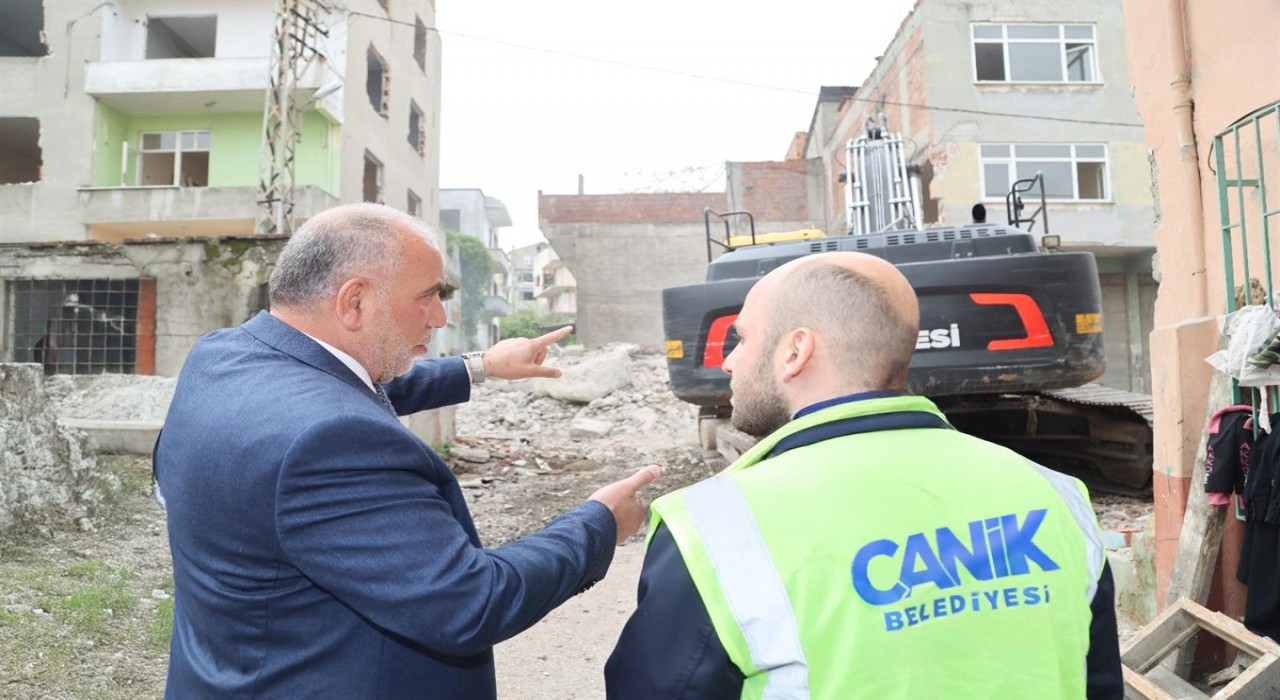 Başkan Sandıkçı: Canik 2. Yeni Bulvar Yolunu ilçeye kazandıracağız