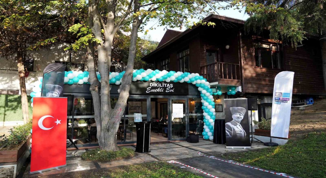 Beşiktaşta Dikilitaş Emekli Evi hizmete açıldı
