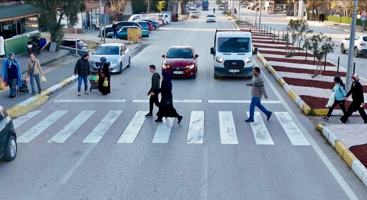 Bilecikte drone denetiminde 13 araç sürücüsüne ceza