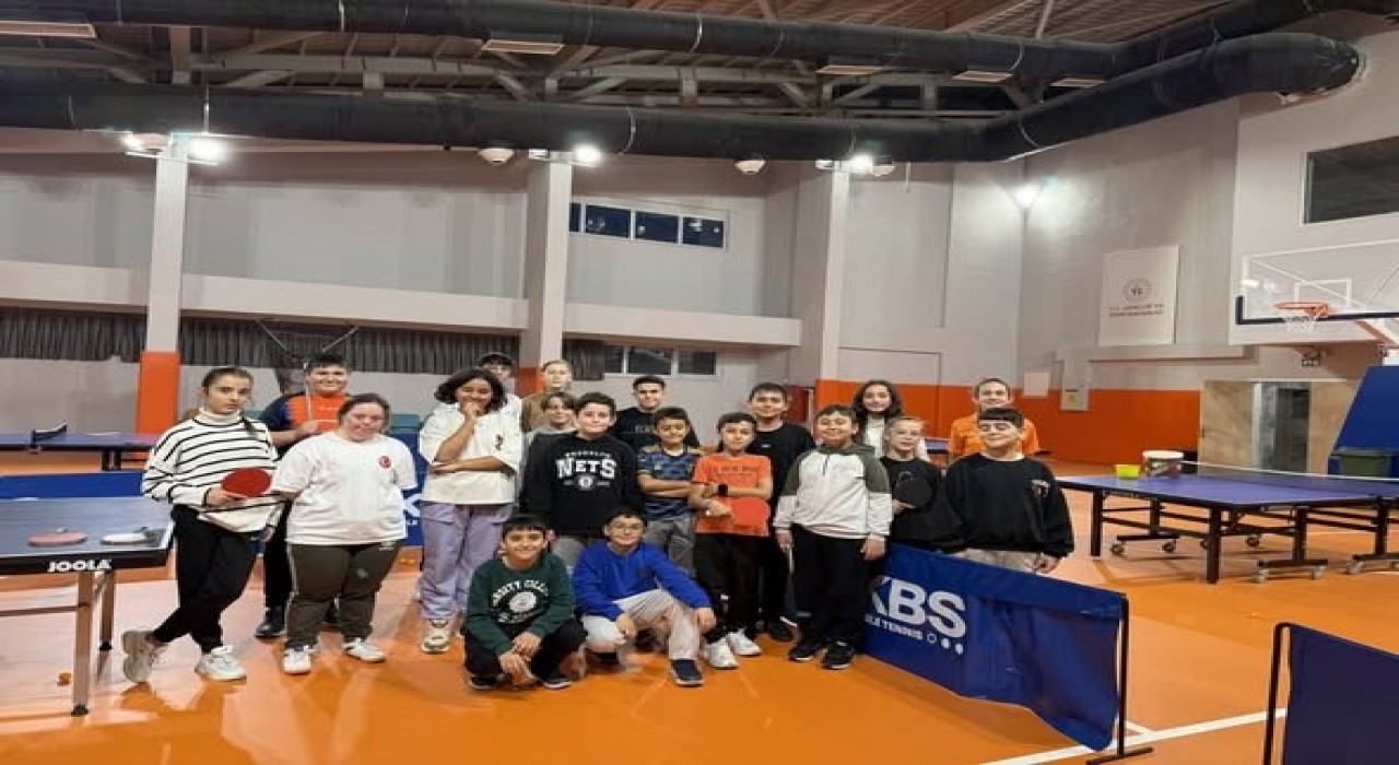 Bilecikte masa tenisi antrenmanları hız kesmeden devam ediyor