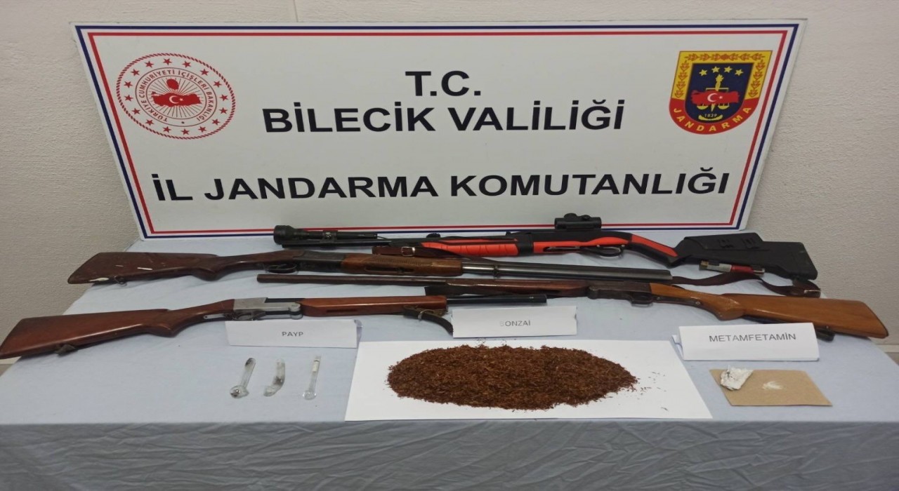 Bilecikte uyuşturucu operasyonu: 2 gözaltı