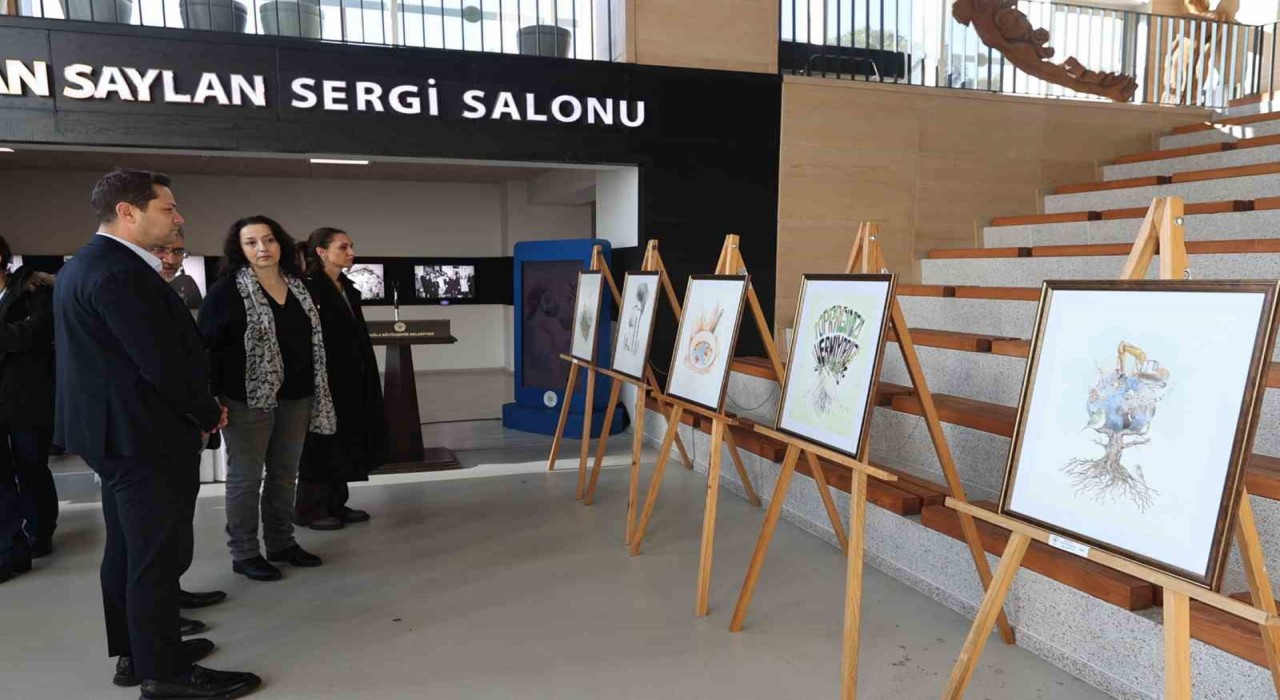 ‘Bir Başka Yolculuk Gerek Bize grafik tasarım sergisi kapılarını açtı