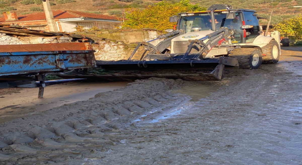 Bozdoğan Belediyesinden yağmur sonrası müdahale